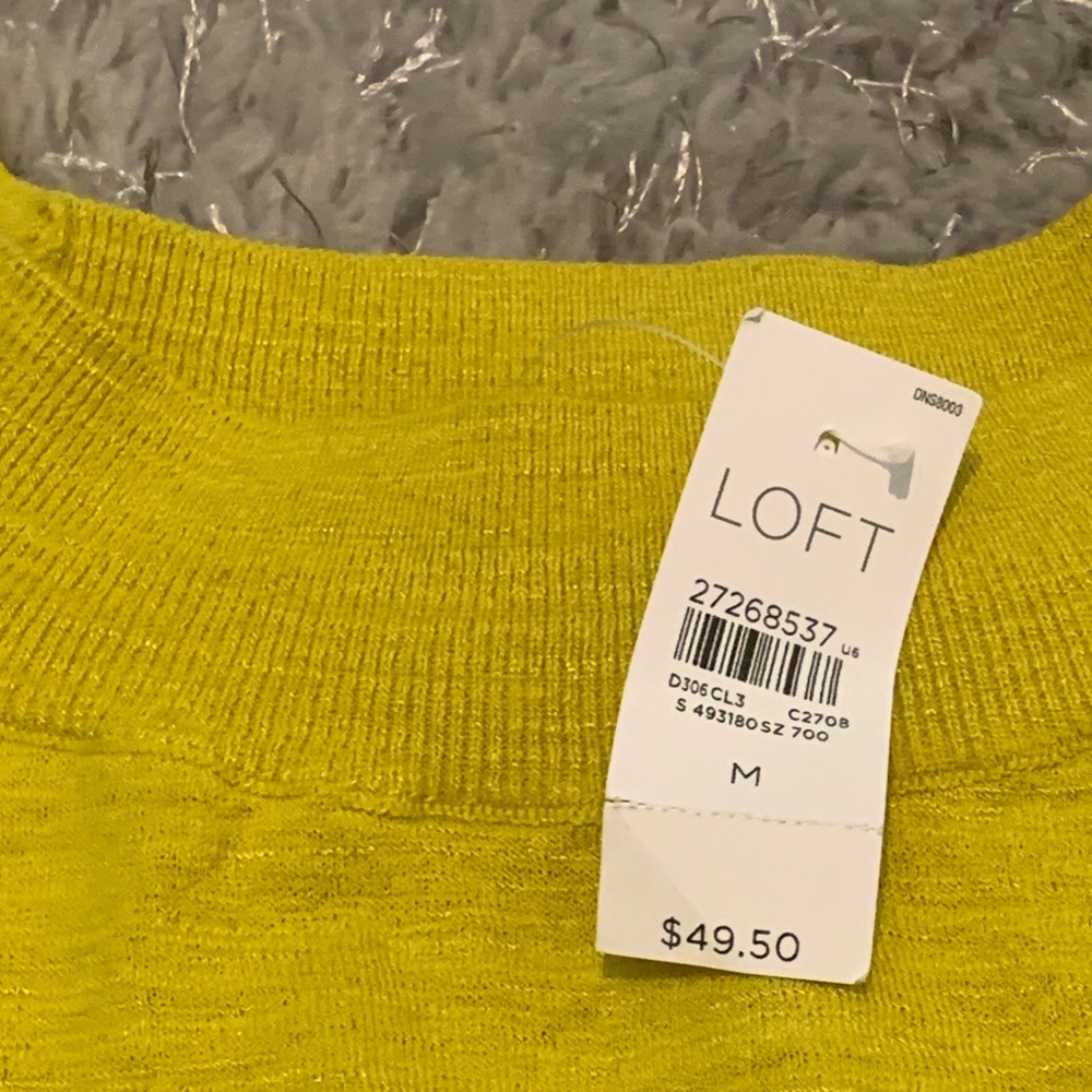 LOFT NWT Boat-neck T-shirt